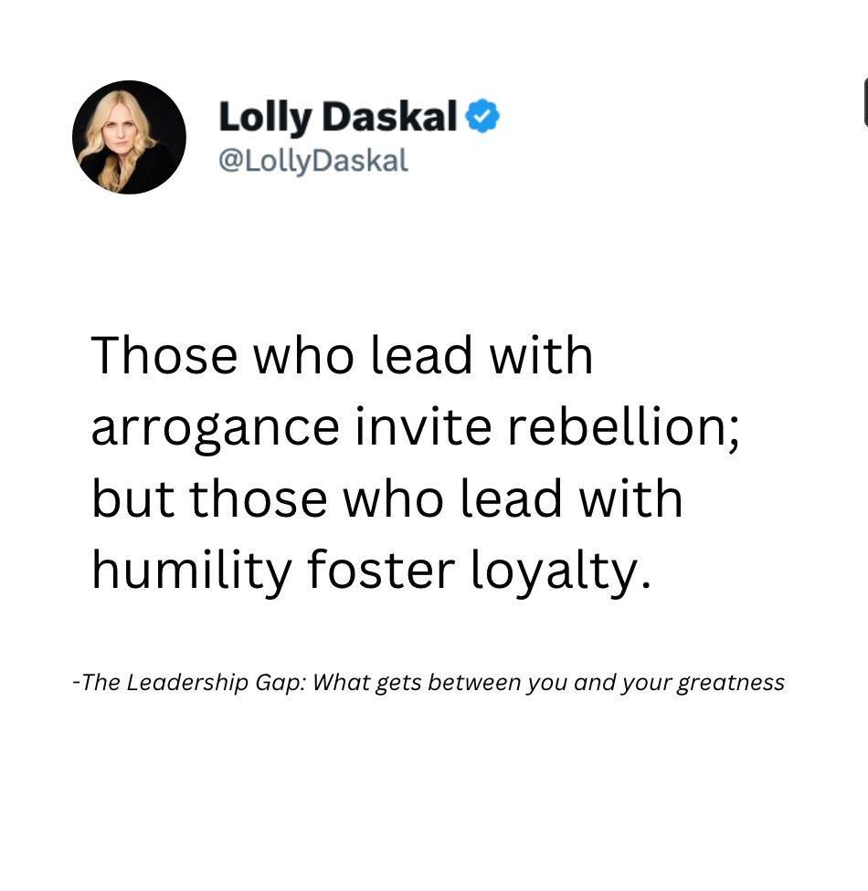 Lolly Daskal (@lollydaskal) on Twitter photo 
