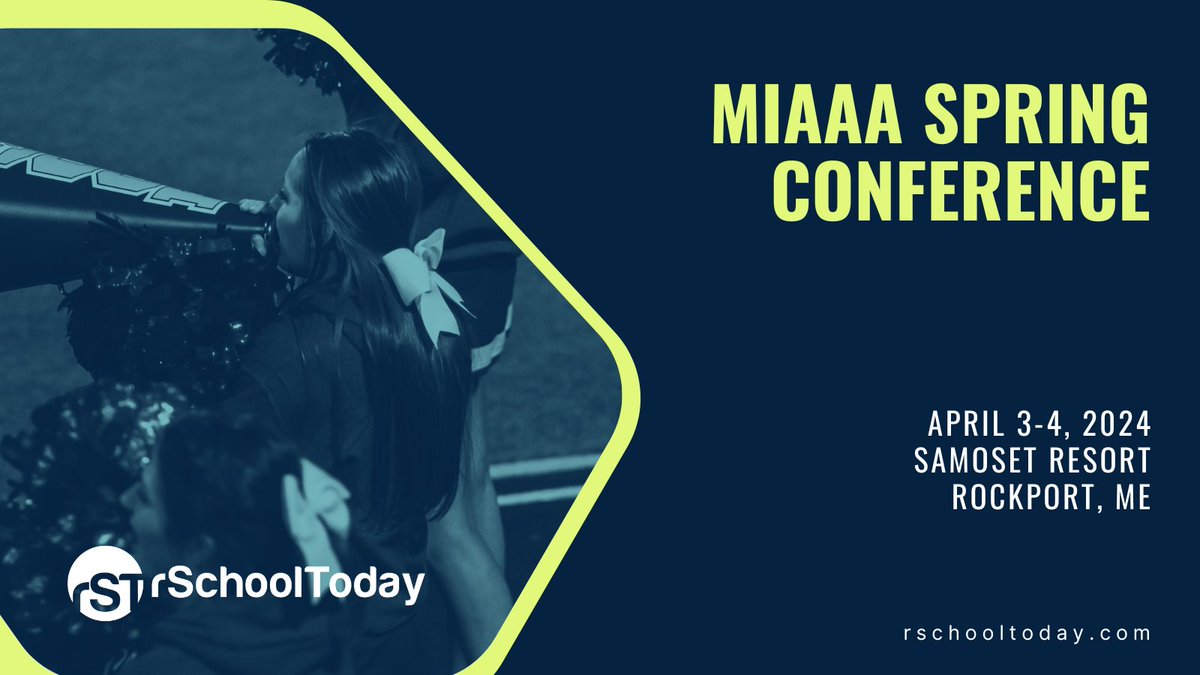We're ready for the ME Interscholastic Athletic Administrators Spring Conference! Swing by our booth and learn more about comprehensive solutions to transform your athletic program. See you there! 🎉 #highschoolsports

Learn more here: hubs.li/Q02rFdrH0