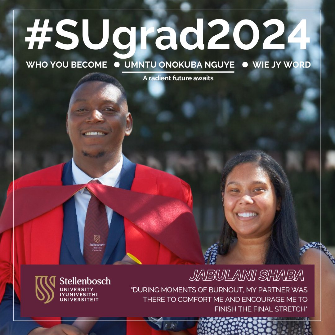 When pursuing his passion for history, 𝐉𝐚𝐛𝐮𝐥𝐚𝐧𝐢 𝐒𝐡𝐚𝐛𝐚, who hails from Zimbabwe, found so much more: Love. 😍 Read more about his PhD and his wedding to Deveney Manuel at bit.ly/3vuc5GH #SUgrad