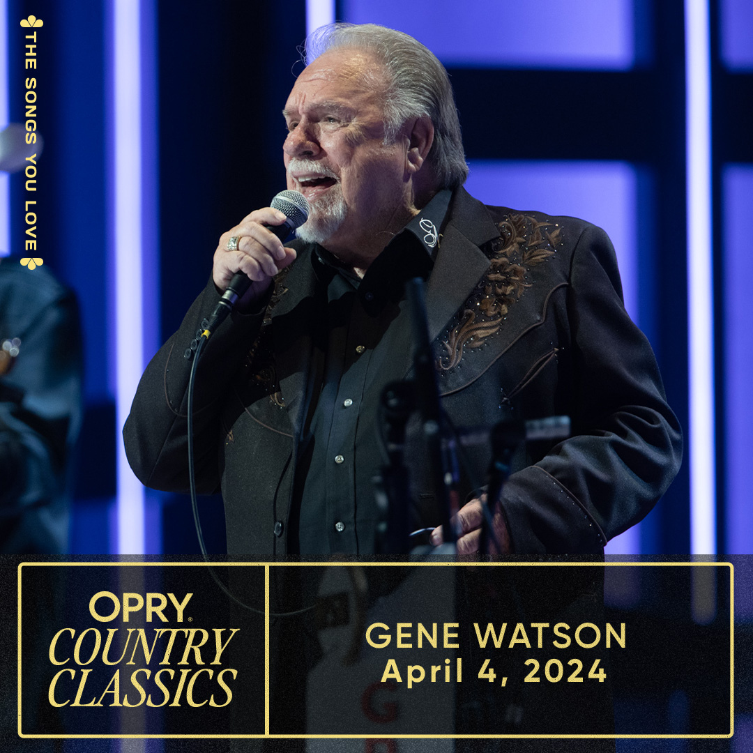 Make sure you get your tickets for the @opry tomorrow night! It is going to be a great night to see Gene Watson perform. #oprycountryclassics #grandoleopry #realcountrymusic Opry.com