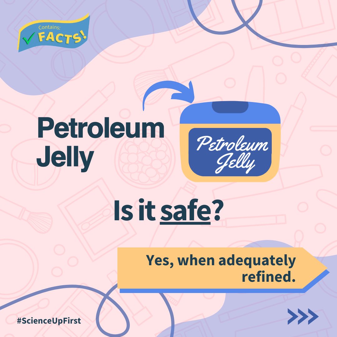 Petroleum jelly can be a polarizing product, but what are the facts? You can find out all about it here 👇scienceupfirst.com/project/petrol… Is there a product you’re wondering about? Let us know in the comments! #ScienceUpFirst