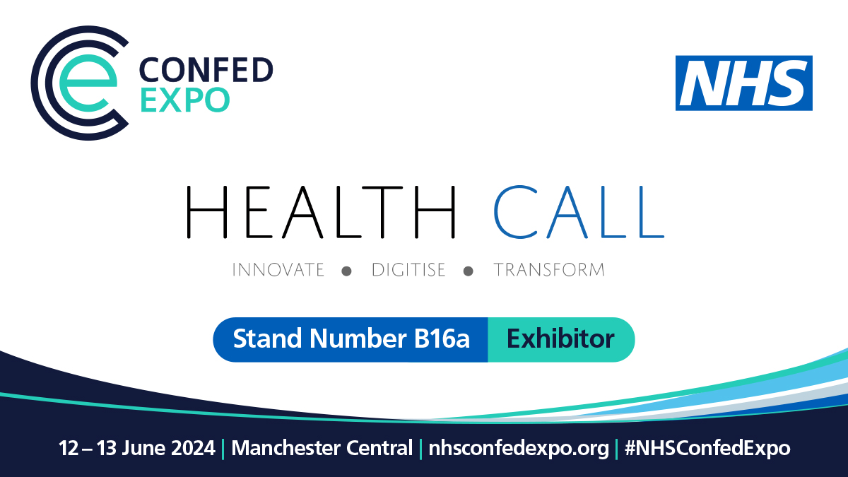 The #NHSConfedExpo countdown is on!🙌 Who's attending this year?💙 The team looks forward to exhibiting again after a great event last summer. We're a unique #NHS owned digital health company, make sure to find us at stand B17a!