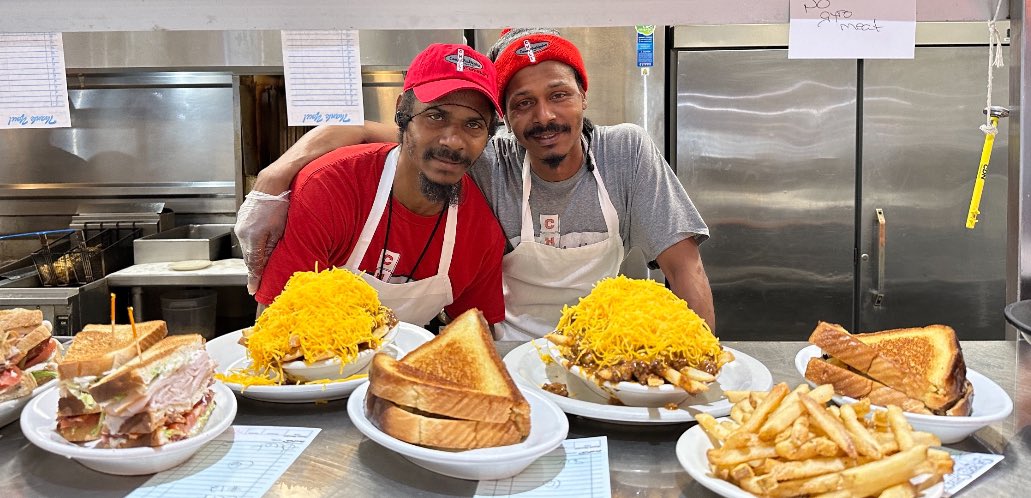 Grab a seat at our counter and be well fed (and entertained) by this dynamic duo!