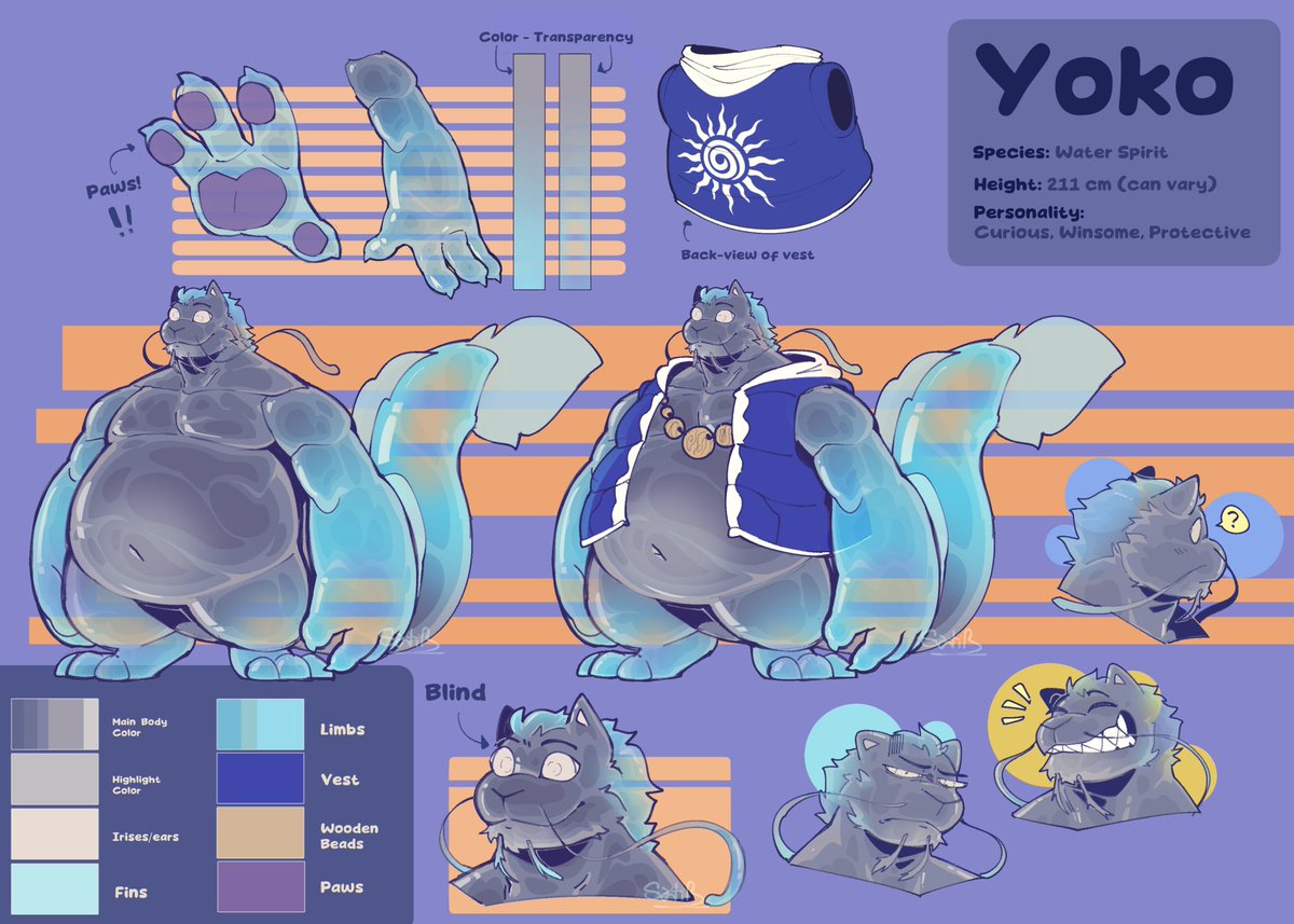 SukkoSukoyiko's tweet photo. finally, the 2 character design c0mms are finished!
these were made from (mostly) zero and im very happy with how they came out!

thanks for the patience!! https://t.co/tAIDXKfJ9I