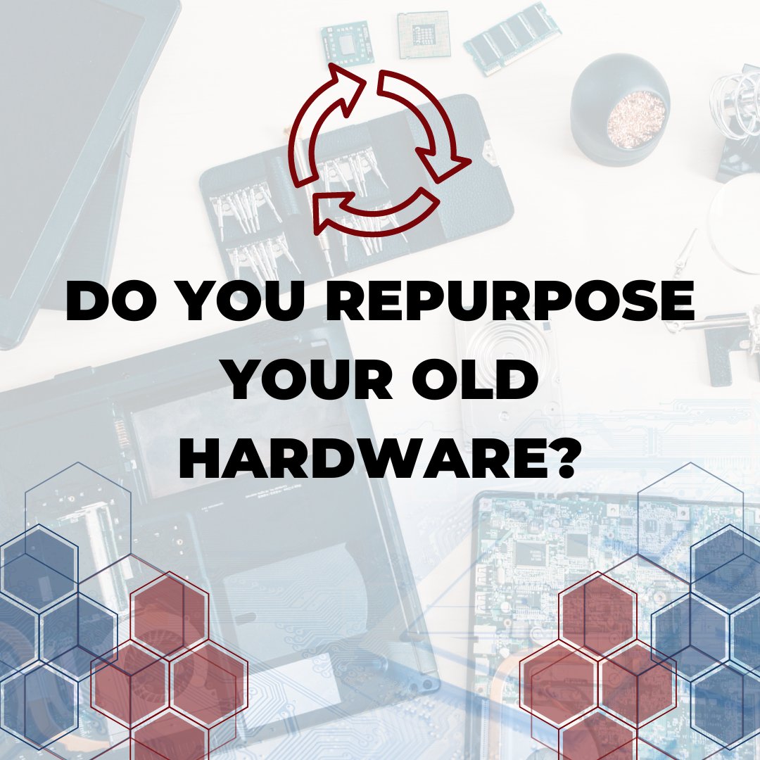 Heard of WEEECO? This is part of a service that we provide, repurposing and recycling your old hardware to help reduce landfill waste. Let us know if this is something you're interested in! #recyle #technology #hardware #darlington #itservices