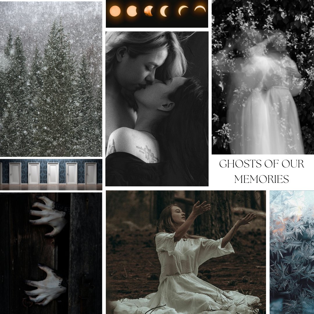 GHOSTS OF OUR MEMORIES Rose Red x Midsommar Olivia and Maya are trapped in an ever-growing, alive, haunted manor with an icy ghost hunting them. As they are pushed deeper into the house, they learn the secrets of the cult that used to call it home. #questpit (Still drafting.)