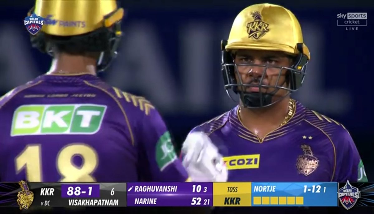TukTuk_Academy's tweet photo. 88 runs in powerplay?

Nah man this is scary, proper nightmare😰 #DCvKKR https://t.co/MZOaJOi8Vd