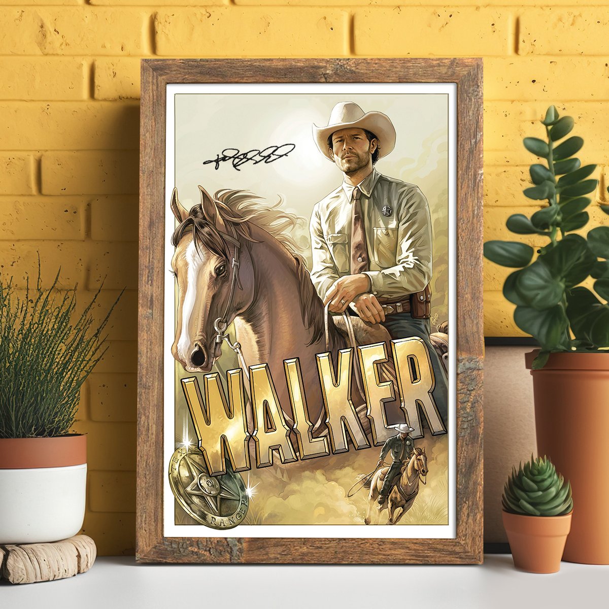 To celebrate our favorite Ranger we have a giveaway of 20 unsigned Walker prints and 5 signed by <a href="/jarpad/">Jared Padalecki</a>. All you have to do is use these hashtags for the next 24 hours in your posts and you'll be automatically entered.

#JaredPadalecki
#Walker #WalkerFamily 
#WalkerWednesday