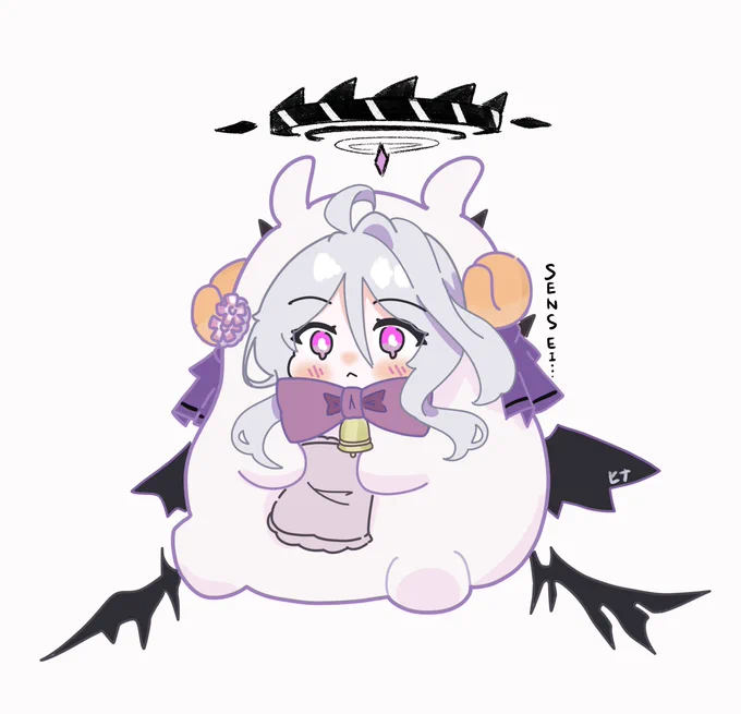 Ekoruさんのスタイルでヒナちゃんを描く(1年後)～ #ブルアカ 