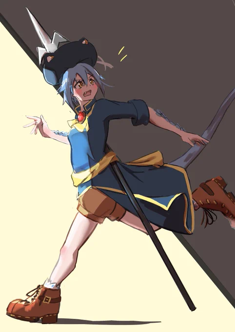 逃げるリザちゃん! 
