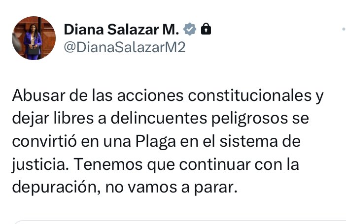 Lo mínimo que deberían darle a la Fiscal @DianaSalazarM2  es una buena seguridad, pues nadie se a atrevido a enfrentar cara a cara al crimen organizado y a los dos partidos políticos más corruptos del Ecuador como lo son #PSC y #RC5
Mis felicitaciones sra. fiscal 🇪🇨🤝
#CasoPlaga