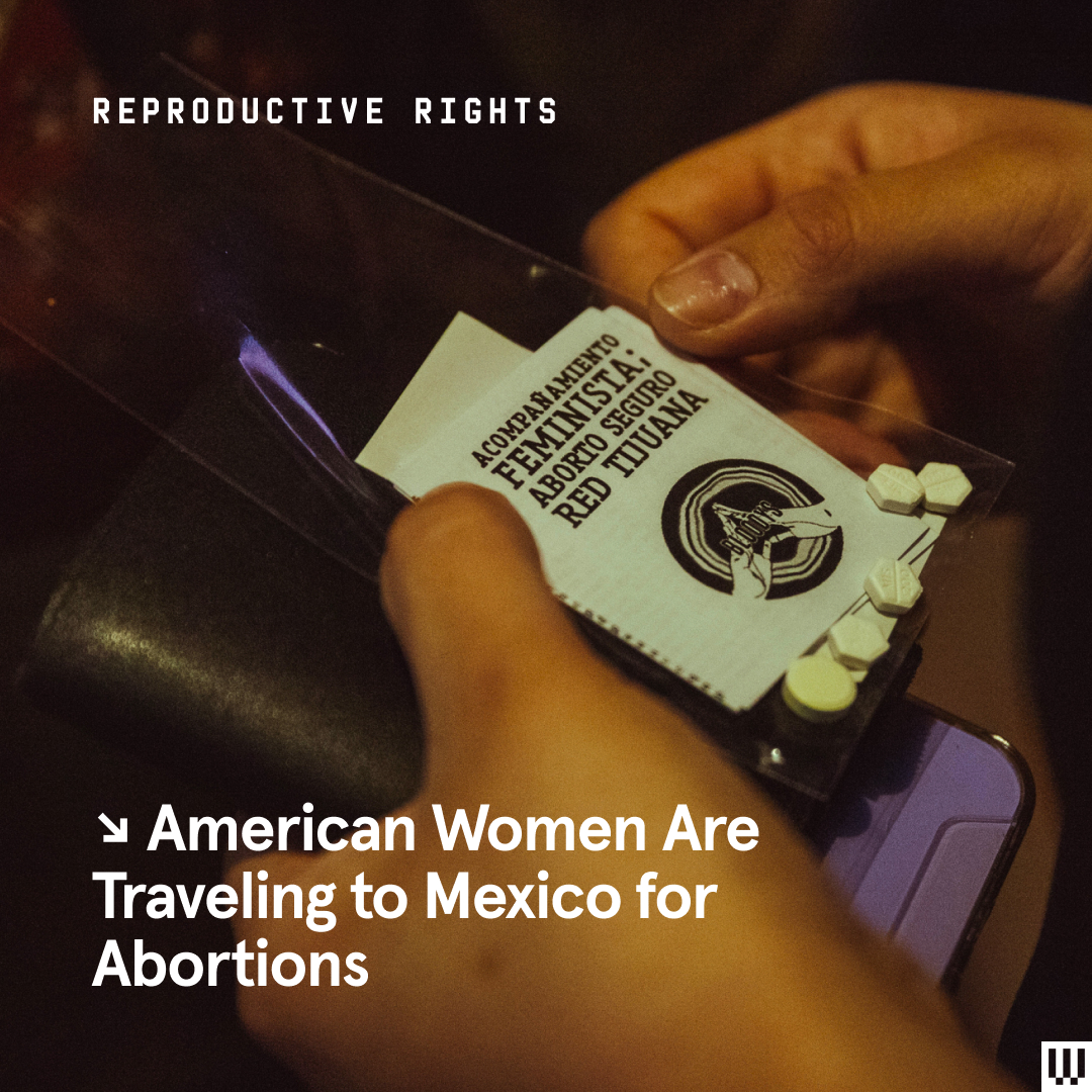 Since the US Supreme Court overturned Roe v. Wade in 2022, more women have been crossing the border to Mexico for abortion medications and procedures. 🔗 wired.trib.al/vvry047 // 📷 Carlos Barrera