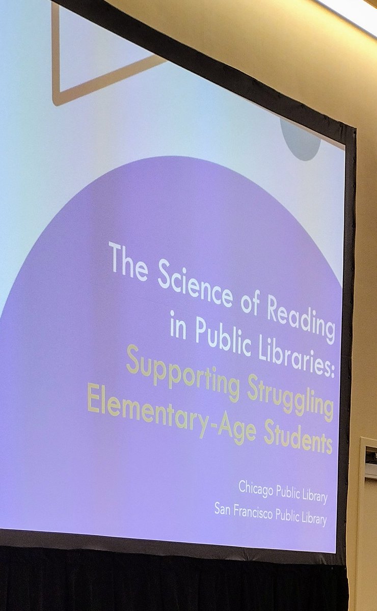 jmb_mlis's tweet photo. Science of Reading at #PLA2024 https://t.co/woPyr2jubq
