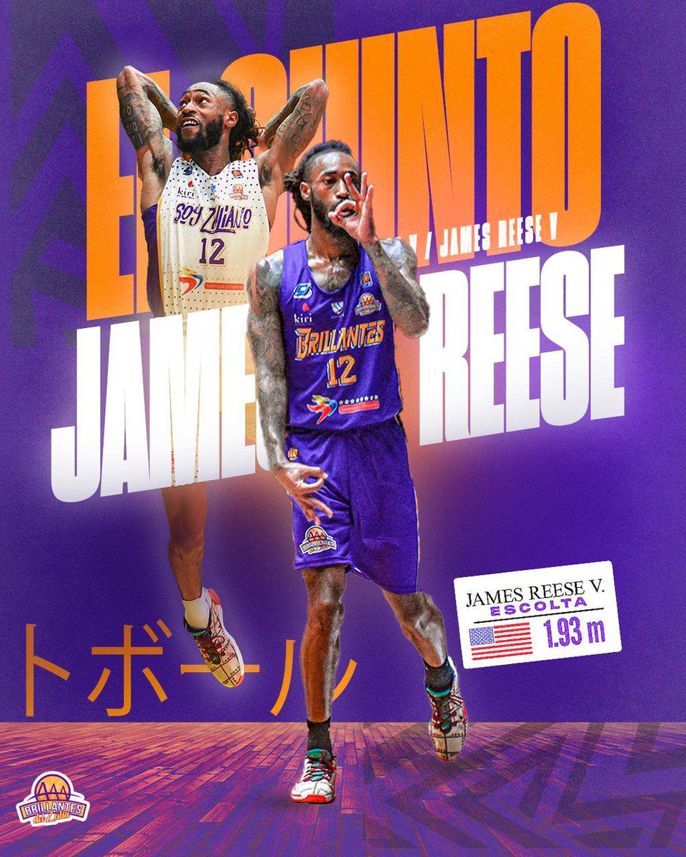 Brillantes_bbc's tweet photo. #OFICIAL | ¡EL QUINTO ESTÁ DE VUELTA! 🏀🔥 . James Reese V estará presente en la temporada 2024 de la @spbvenoficial . Uno de nuestros importados más destacados en 2023 regresa para prender la fiesta 👀🔥🏀
🔥 ¡Welcome back @jamesreese_ ! 💜 . ¡Vamos Brillantes! #SolYGarra 🏀 https://t.co/CENMRSjqkH