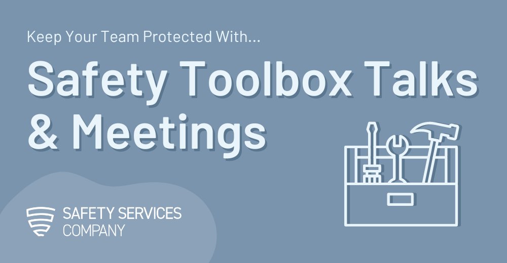 SafetyServices's tweet photo. Stay ahead of compliance requirements and cultivate a strong safety culture with our weekly #SafetyToolboxTalks. See how you can integrate these conversations into your organization to keep your team protected and empowered on the job!

https://t.co/v3GfQQj2p6 https://t.co/e77taXx5yy