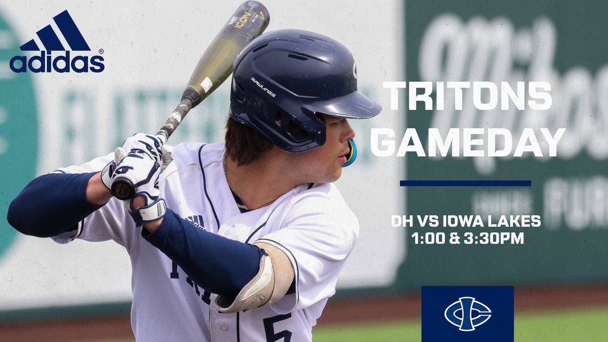 🚨GAMEDAY🚨 🆚 - Iowa Lakes ⏰ - 1:00PM & 3:30PM 📍- Fort Dodge, IA 🏟️ - Harlan Rogers Sports Complex 🎥 - Triton Nation on YouTube 📱- iScore App #RTR🔱
