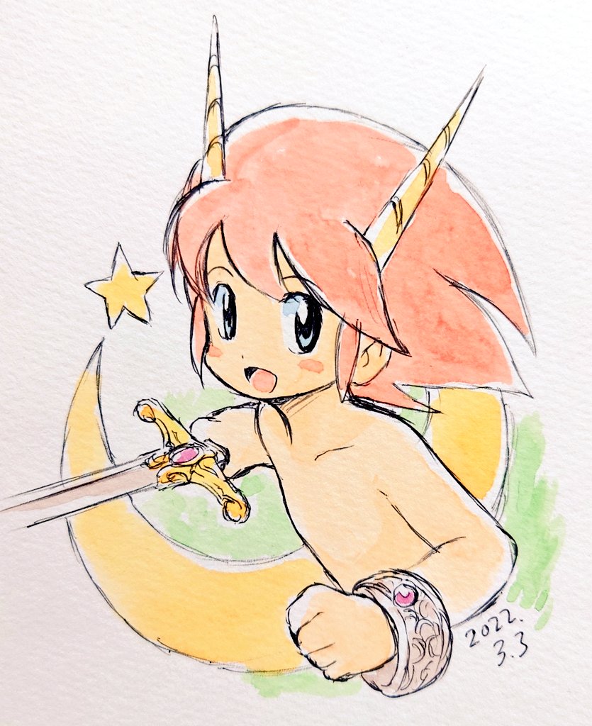 「過去絵の「湖の国の王子」だぴょーっ!#アートだぴょーっ#メルヘンヴェール 」|ヘイカのイラスト