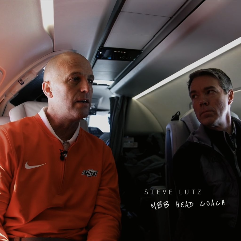 Want to hear @LutzSteve’s story and what has made him the coach he is today? Well, you can get it from the man himself. OSU Max goes all-access with Chad Weiberg, flying out to Bowling Green, Kentucky to pick up @OSUMBB’s new head coach. LIVE NOW on @osu_max. #GoPokes