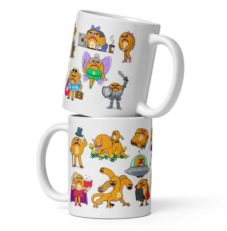 Bitcoin’s mugs on bitcoin mugs. spiralswag.xyz/product/the-21…