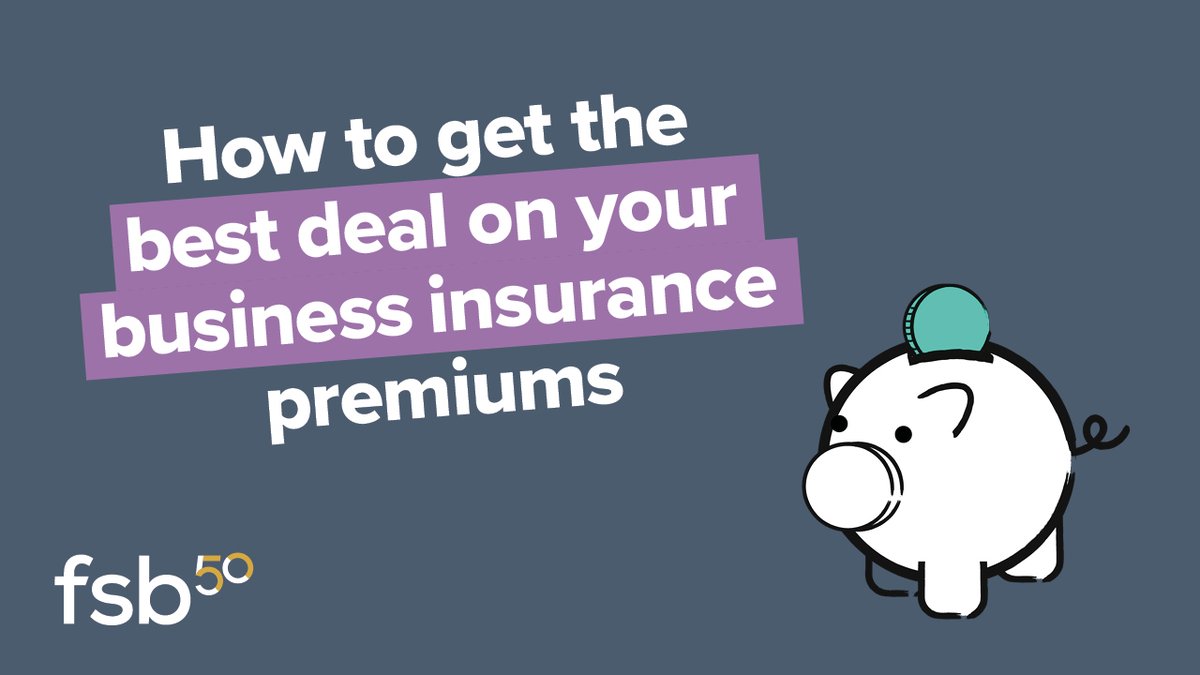 Check out this comprehensive guide from @FSBInsService to discover expert tips and tricks on getting the best deals for your business! Don't miss out: go.fsb.org.uk/InsurancePremi… #SmallBusinessBigIdeas