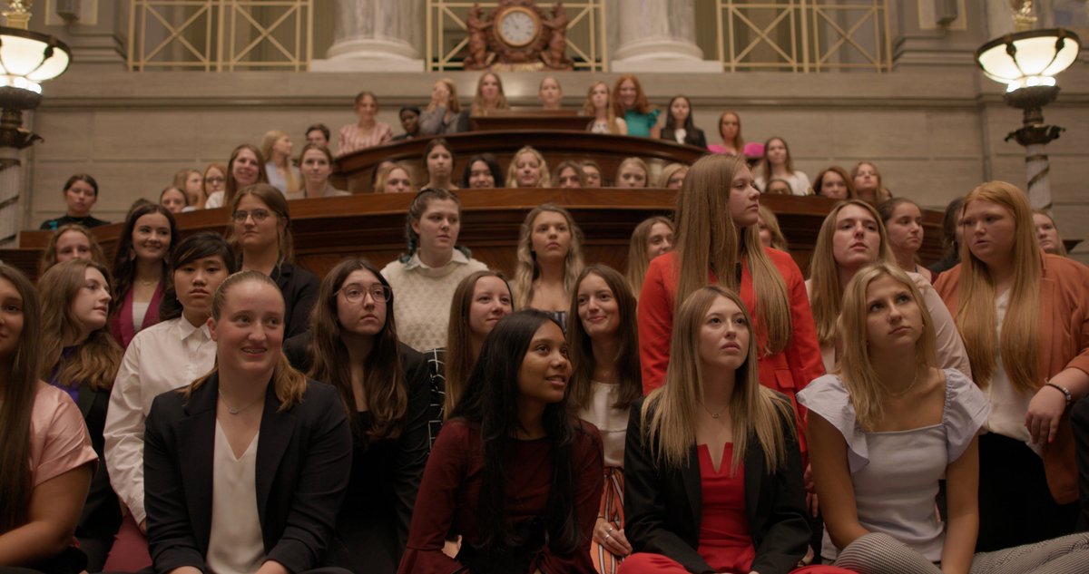 We review 'Girls State,' the follow-up companion film to 'Boys State,' which is naturally more interesting and mostly stands on its own as a more engaging and dramatically entertaining documentary. nonfics.substack.com/p/girls-state-…