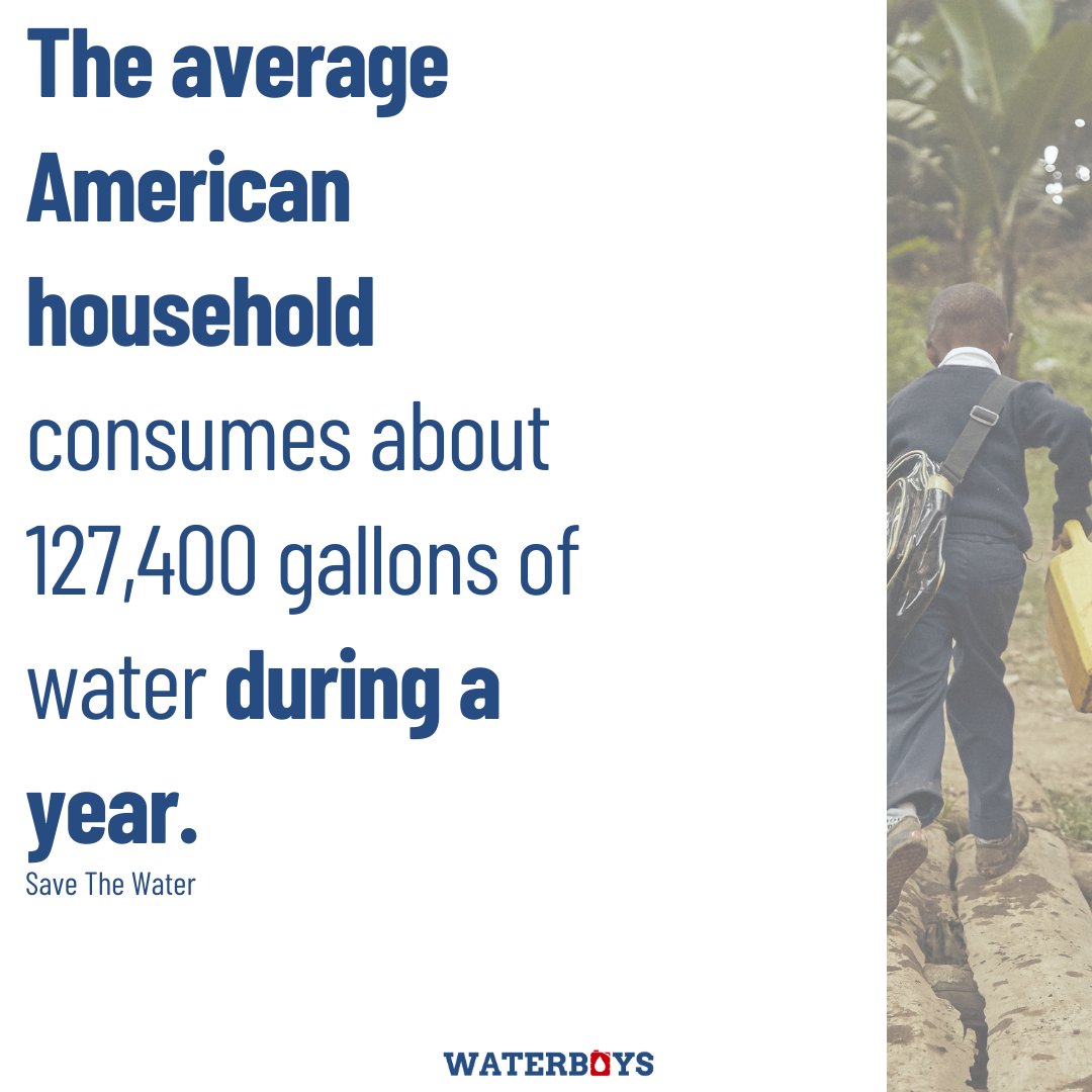 #DYK #CleanWater #WaterCrisis #Water #WaterAccess #America #Community #Waterboys #ChrisLongFoundation