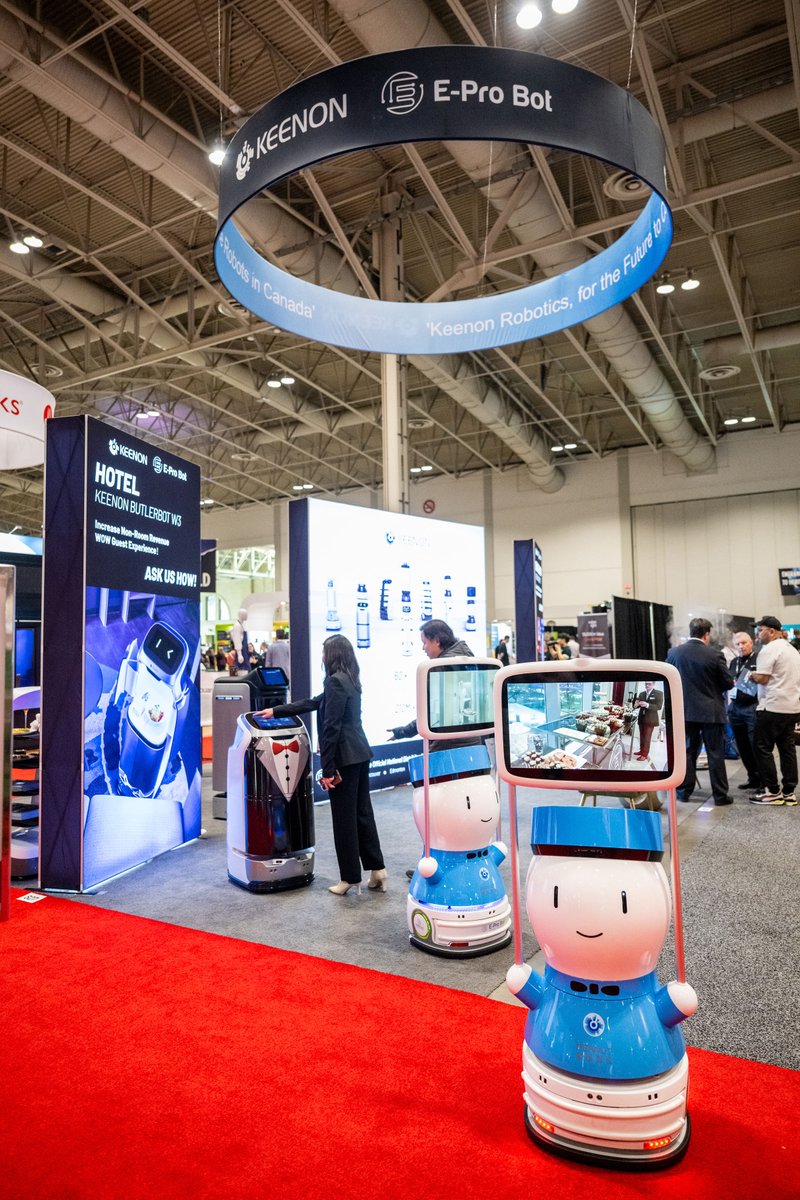 Post 2:
Step into the future at the RC Show 2024! 🌟 Our lineup is ready to roll out the red carpet for you at Booth 1027. It's showtime for service with a smile... a robotic one, that is!

🗓️ April 8-10
🎪 Enercare Centre, Toronto

#RoboticService #Innovation #RCS2024