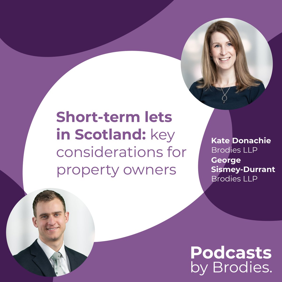 What obligations do you have when leasing properties short-term? Our legal experts, Kate Donachie and George Sismey-Durant, discuss in our #PodcastsbyBrodies episode: brodi.es/4aBHXIi

#ShortTermLets #ShortTermLetters