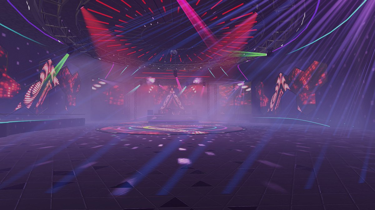 Sneak peek into the future of clubbing at the ultra-modern #Metaverse #VR #antigravity dance club in @SomniumSpace Somnium 3⃣0⃣! 🚀 Soon you can immerse yourself in cutting-edge beats and stunning visuals 🤩 Join the virtual revolution and experience nightlife like never before!