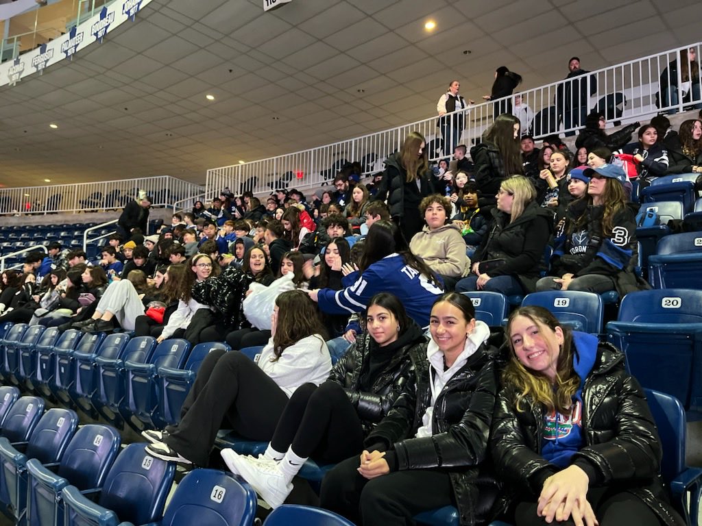 Today, the Toronto Marlies play against the Springfield Thunderbirds St. Louis Blues. The puck drops at 11:00 am. ⁦@YCDSB⁩