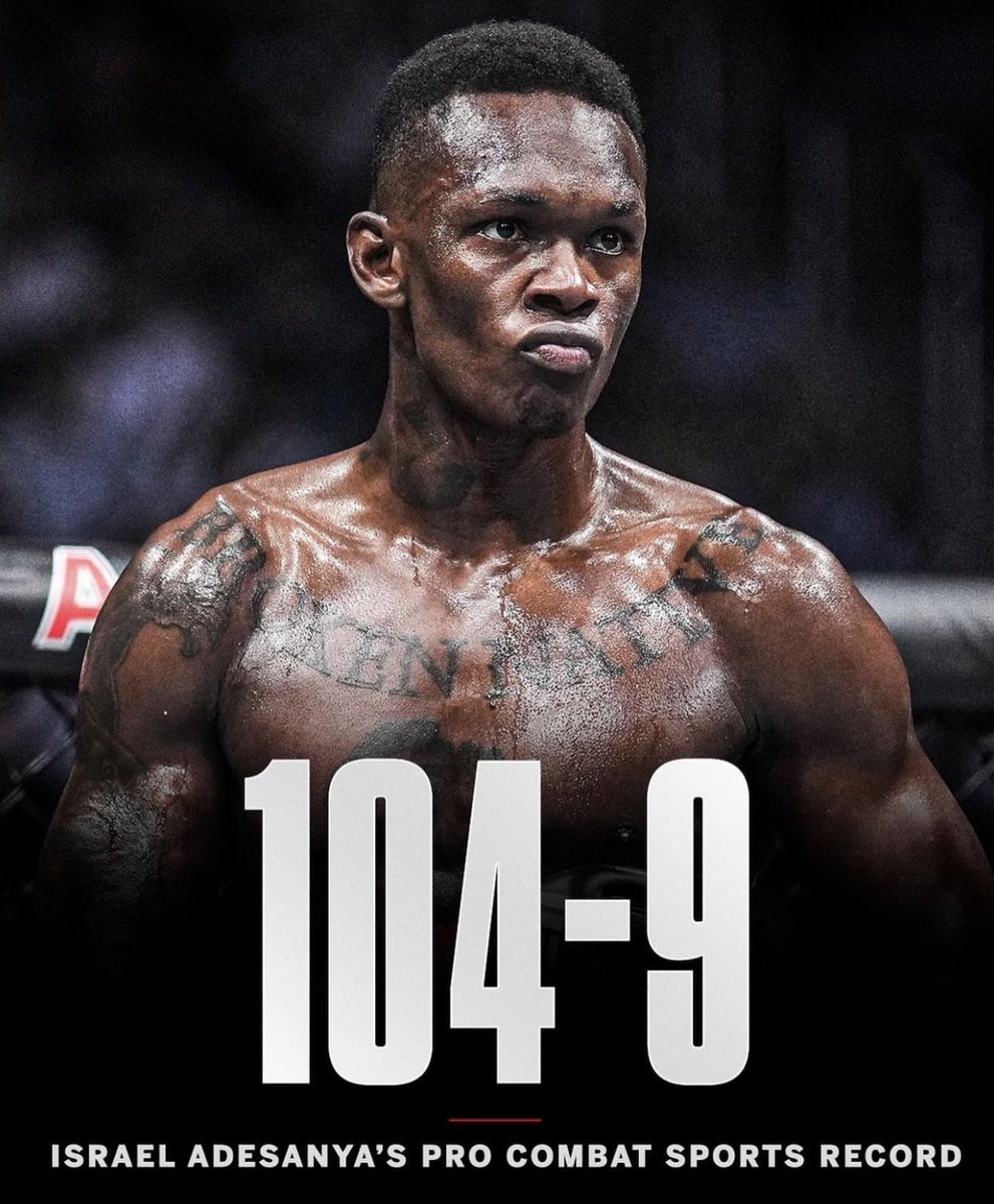 AfricaSportNet's tweet image. Israel Adesanya really has one of the greatest combat resumes of all time spanning multiple sports 😳🇳🇬

His return is going to be massive 🔥 

#isrealadesanya #combat #procombat #mma #records #kickboxing #boxing #explore