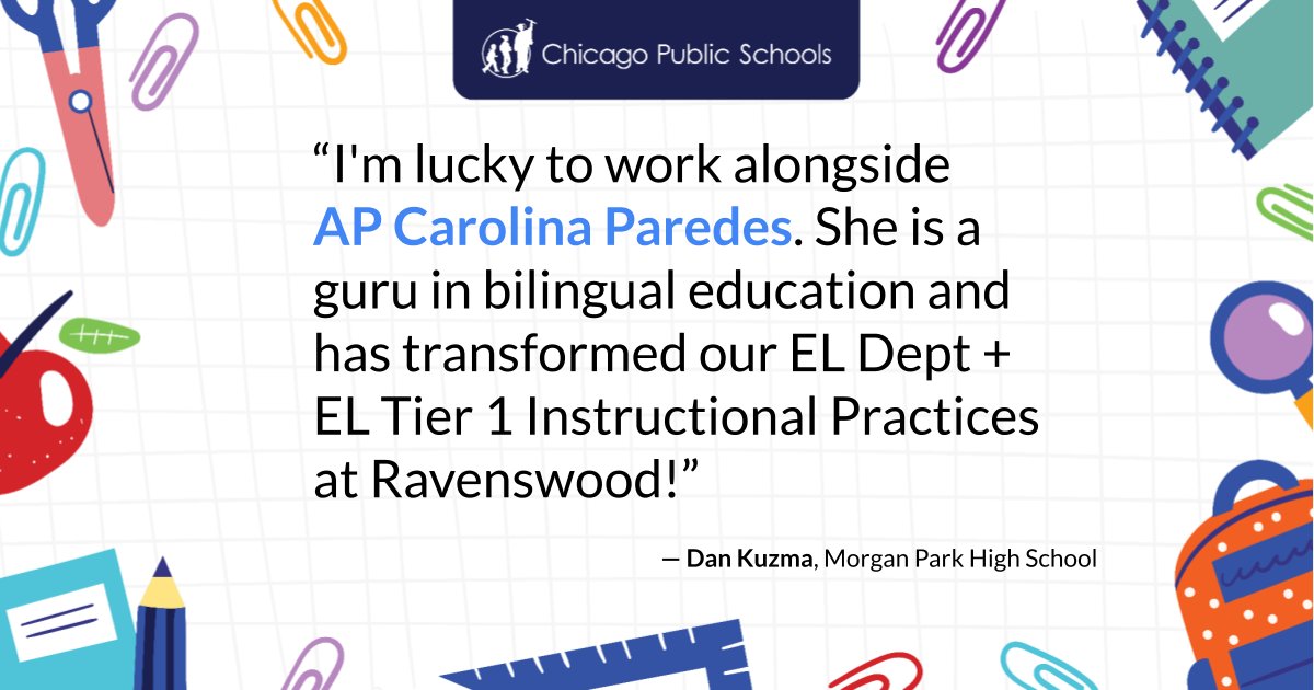 ChiPubSchools's tweet image. It&apos;s #CPSAPWeek24, and we&apos;re spotlighting our amazing Assistant Principals! 

#TheBestAreWithCPS #CPSRunsOnAPs #APWeek
