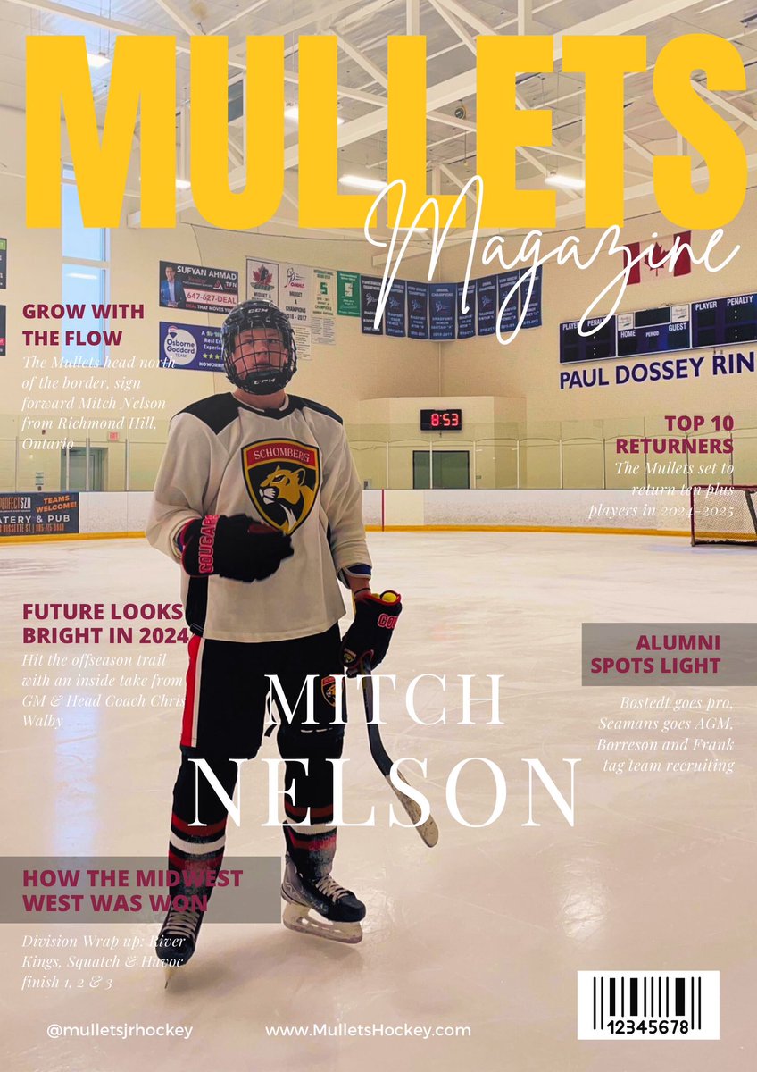 MulletsJrHockey's tweet image. The Mullets would like to welcome Mitch Nelson to the family!!! Mitch is a skilled 2006 forward from Richmond Hill, Ontario. Welcome to the Mullets and Minneapolis, Mitch!!! #GrowWithTheFlow