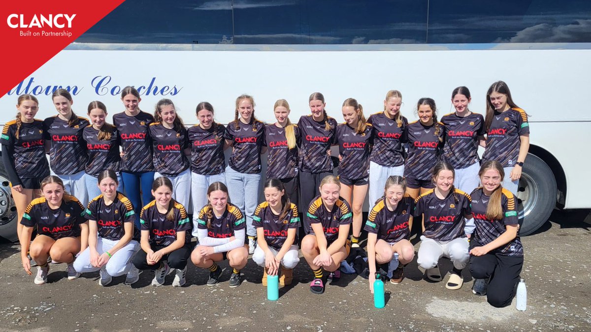 Clancy are proud sponsor the @kilkennylgfa U16's who defeated Meath in the @LeinsterLGFA B Quarter-Final last weekend. The win sees the girls progress to the Semi-Final's & a date with Offaly on April 13th. We would like to wish the team & management the very best of luck! #LGFA