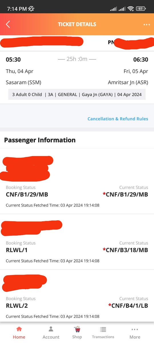 anandraj3011's tweet photo. Dear @AshwiniVaishnaw and @RailMinIndia, a combined ticket means three people are travelling together. Why do you provide separate seats in three different coaches and leave it up to passengers to negotiate with other passengers for exchange of seats. Is this efficient in 2024? https://t.co/1IGPfG7gqZ