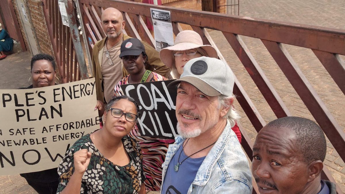 Following the People’s Power March on 20 March, <a href="/Eskom_SA/">Eskom Hld SOC Ltd</a> invited comrades from <a href="/CJCoalition/">The Climate Justice Coalition</a> to meet at their offices. The time was mutually agreed by Eskom and the participants of the march, yet when they arrived they were denied access.