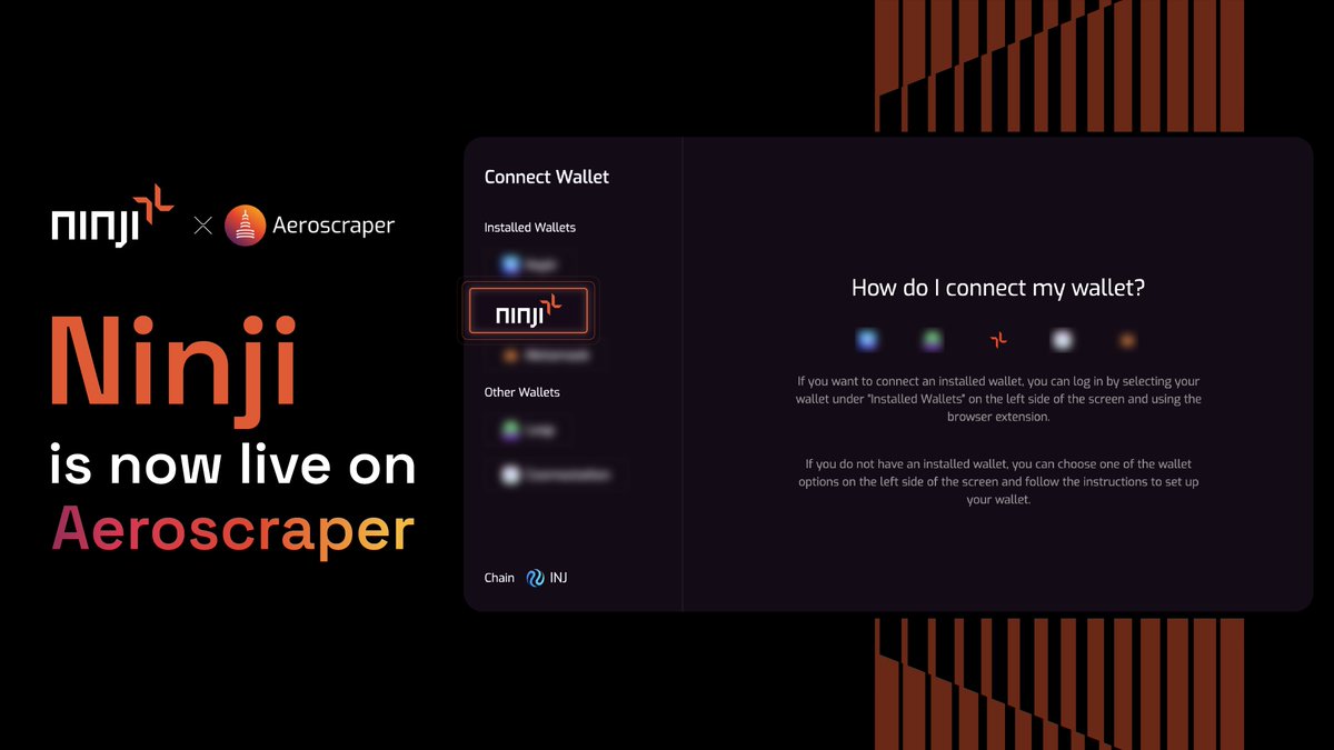 Ninji is now officially integrated with Aeroscraper. 🎉 Aeroscraper is a decentralized lending-borrowing protocol that offers interest-free, over-collateralized stablecoin and DeFi loans. Through this integration, users can seamlessly experience Aeroscraper with Ninji - the…