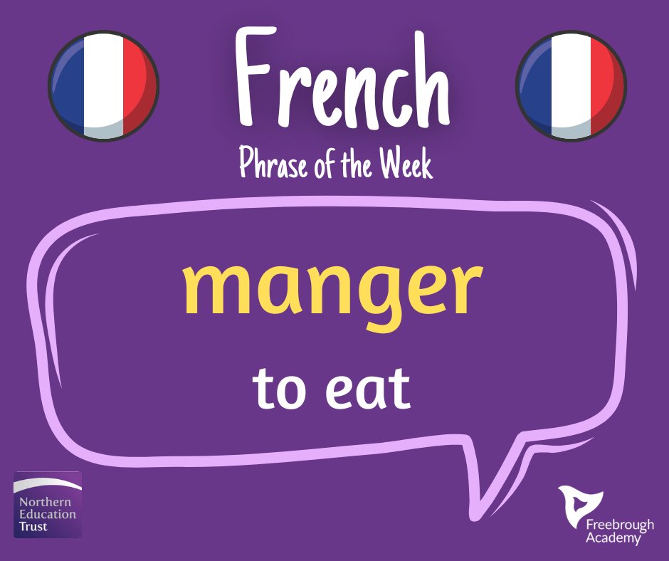 🇫🇷 This week's French phrase of the week... 🇫🇷

#wearefreebrough #culturalcapital #EBacc