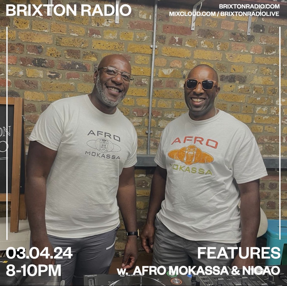 AfroMokassa's tweet photo. Catch @AfroMokassa live tonight on @BRIXTONRADIO 
via https://t.co/DI347PzJum
8pm til 10pm 
Playing the finest in #afrohouse #tribalhouse #amapiano #housemusic https://t.co/DkRIFS6btq