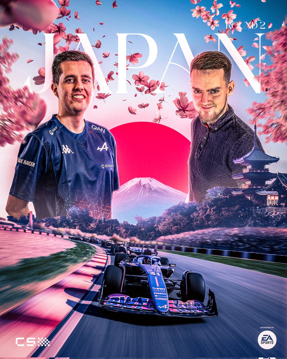 flybynightt's tweet image. 📸 It's Round 2 in Japan for the @F1CreatorSeries this week! 🇯🇵🌸

#creatorseries #smsports #sportsdesign #posterdesign