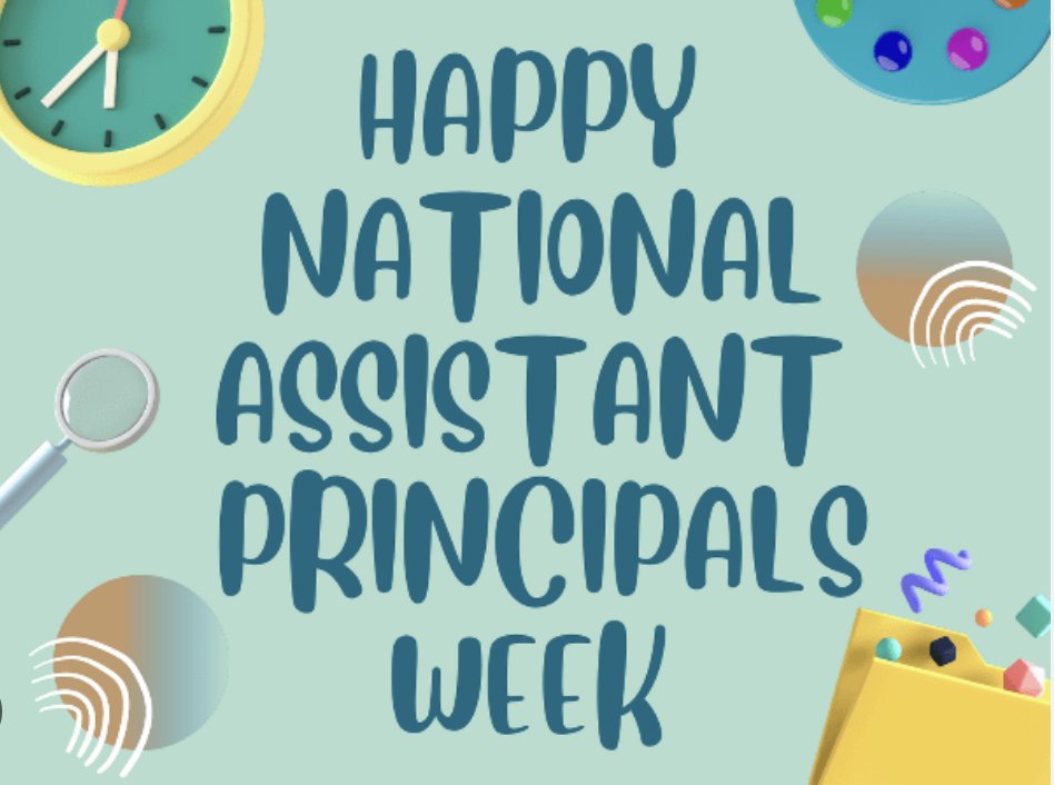 🎉 This week is Assistant Principal Appreciation Week, and today we celebrate National Paraprofessional Appreciation Day! 🌟 We thank our incredible assistant principals and instructional assistants for their support towards student success. 📚 Thank you for all that you do! 👏