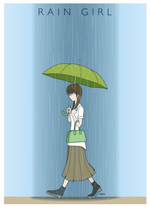 「茶髪 雨」のTwitter画像/イラスト(新着)