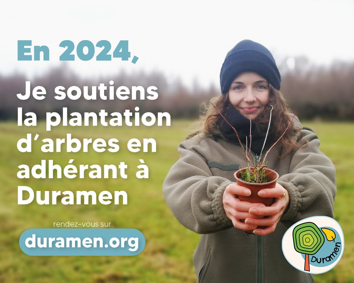 Vous n'avez pas encore adhéré à Duramen en 2024 ? Pensez-y !
➡️Adhérez en ligne sur helloasso.com/associations/d…
