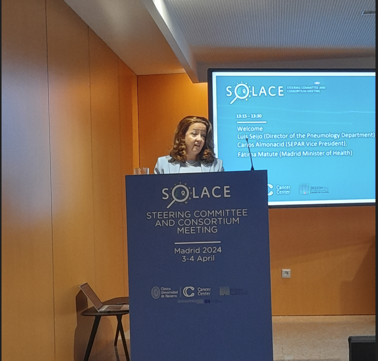 SOLACE partners reunite in person today and tomorrow in Madrid to discuss the project’s progress and future actions! For more: shorturl.at/cFHVX @EU_Health @EU_HaDEA @EIBIR_biomed @ClinicaNavarra @sanidadgob #SOLACELUNG #EUCancerPlan