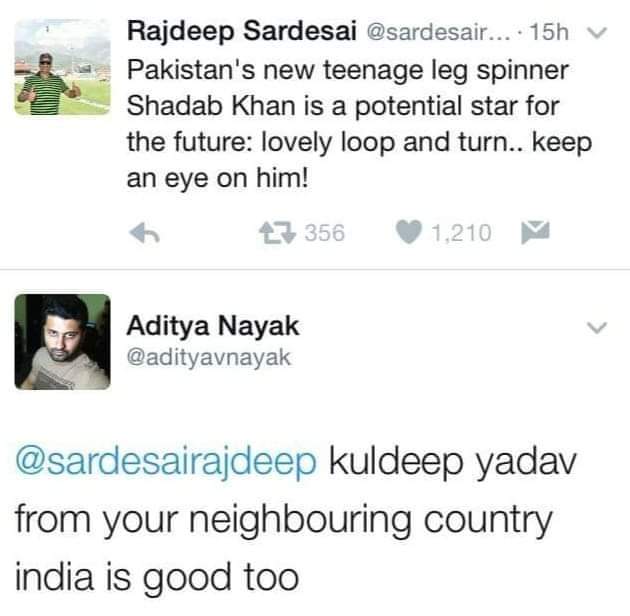 Rajdeep Sardesai's love for his motherland is inspiring 🙏