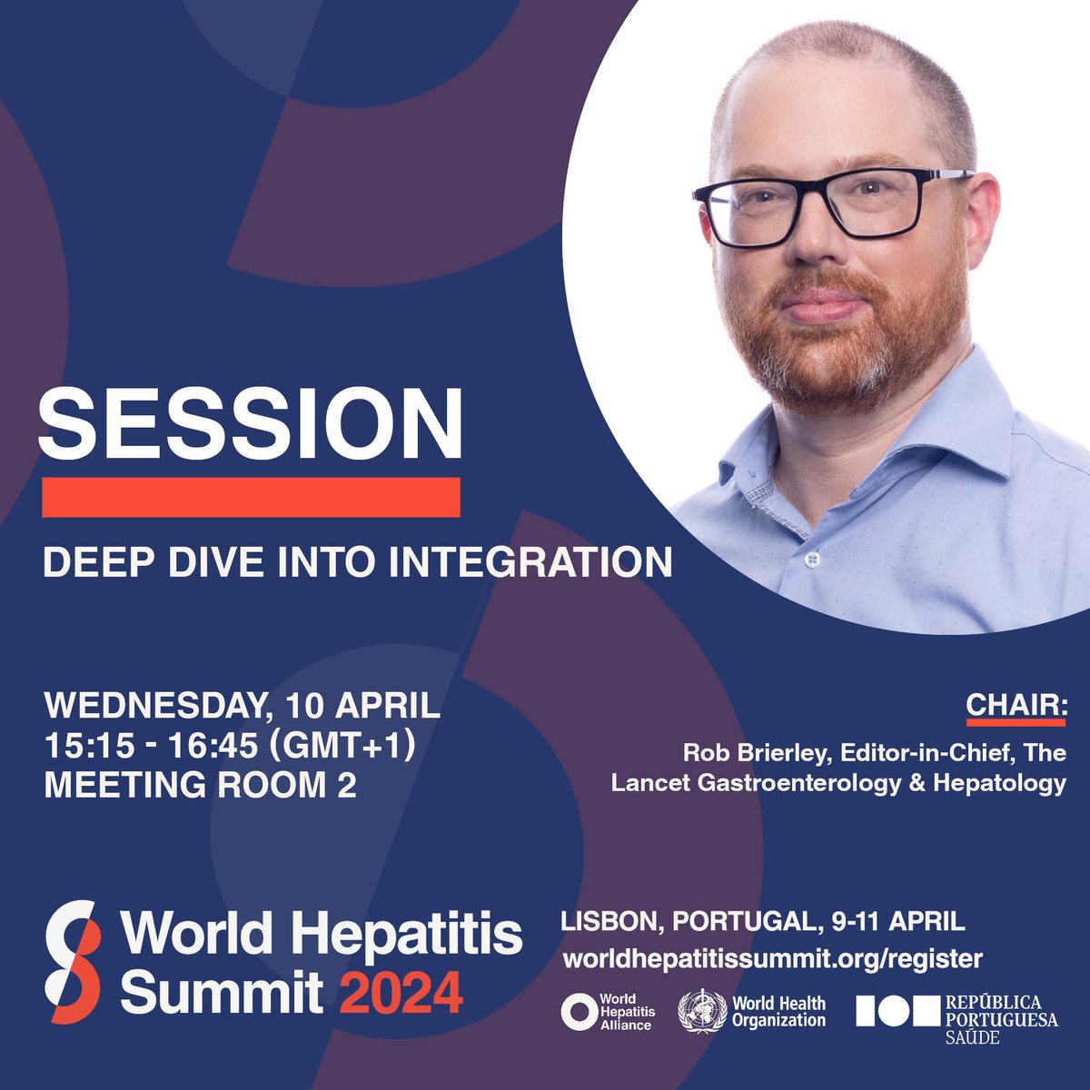 Looking forward to #WorldHepatitisSummit next week in Lisbon; I will be co-chairing (w/ @KimberlyEGreen) an abstract session on integration & decentralisation of viral hepatitis services + leading a poster tour on April 11.

Register: lnkd.in/eNQTbGKG

#NoHep #LiverTwitter