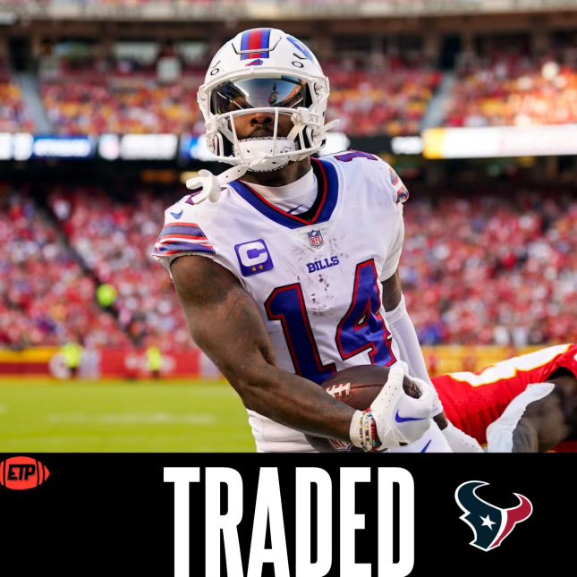 BREAKING: Star WR Stefon Diggs has been traded from the Buffalo Bills to the Houston Texans 🤯 #NFL #NFLTwitter #NFLDraft2024 #NFLFreeAgency #NFLFreeAgency #NFLDraft #nflfootball #Trade