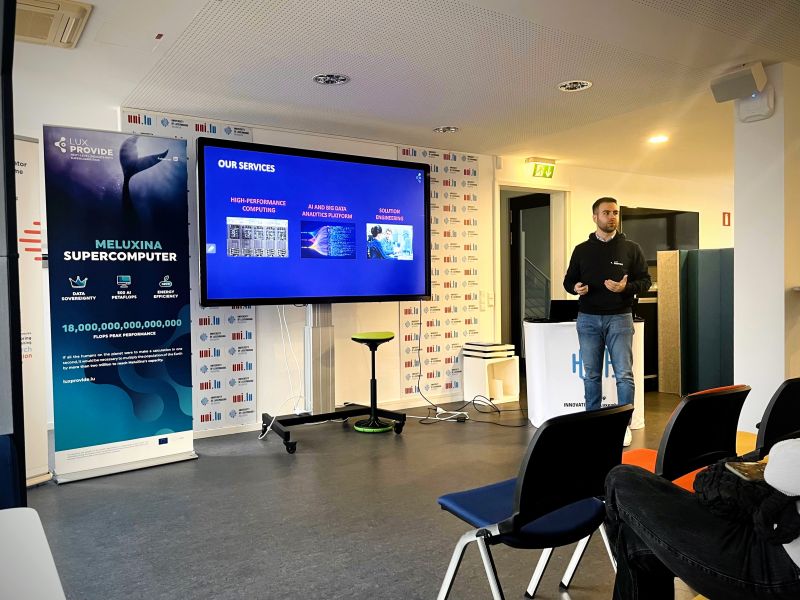 🌟Exciting morning at @uni_lu's Incubators & Entrepreneurship Program's Breakfast presenting #LuxProvide & #MeluXina We're committed to making HPC accessible for #Startups ensuring innovation for all🚀 #HPC Discover our Startup programs: luxprovide.lu/services/progr…