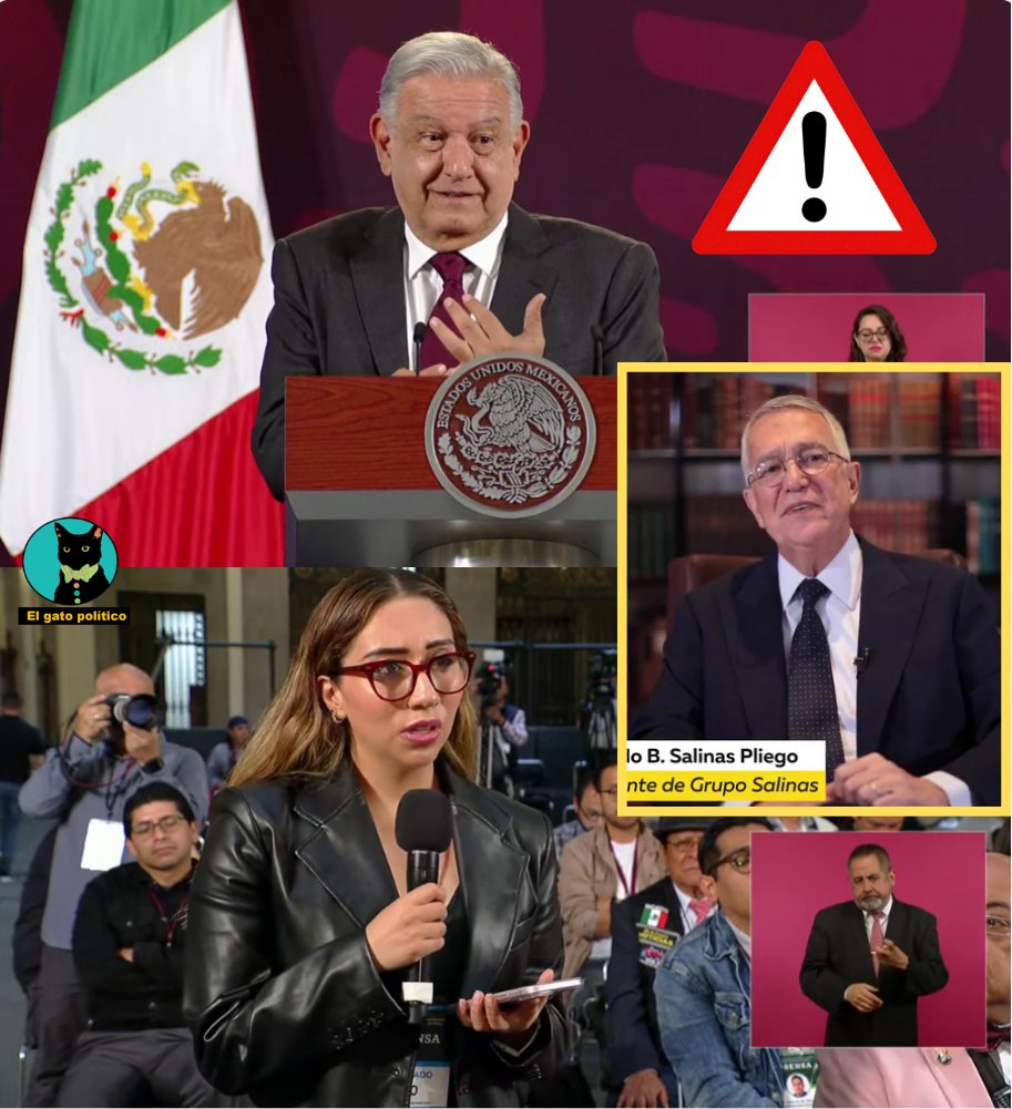 🔴🔴'Soy guardián de los dineros del pueblo', contesta AMLO a Salinas Pliego y llama al Poder Judicial de Norma Piña a resolver de una vez por todas los 17 juicios por impuestos que el dueño de Tv Azteca le debe al SAT: '¿Que le saqué la vuelta? Sí, sí, porque no voy a caer yo