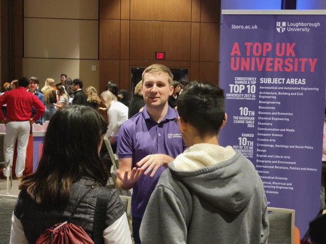 Texas IB Schools had a very successful college fair yesterday.  Thanks to the 1300 + IB students, their coordinators and counselors who brought them to the fair, and the nearly 100 colleges and universities who greeted them.  It was a wonderful day!